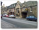 Where the Interceptor lay in wait in the Chipping Campden high street