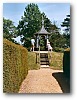 The goal of the maze at Somerleyton Hall - Roger's key position