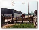 Scene of tractor ambush at the farm at Over Haddon, Derbyshire